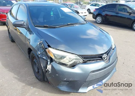 2015 Toyota Corolla L z USA, uszkodzony, nr VIN 2T1BURHE2FC332263